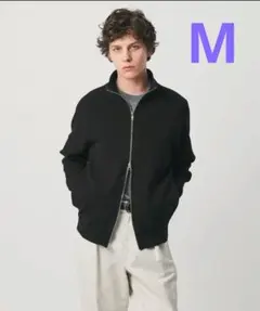 UNITED ARROWS アゼ ドライバーズニット ブラック サイズ:Mのサムネイル