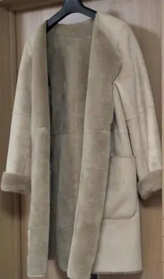 Jewel changes リバーシブル ムートン コート