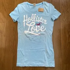 マ*ン様 Hollister ライトブルー Tシャツ新品