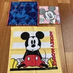 ミッキーマウス タオル 3枚セット第一生命