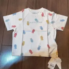 ジェラートピケ KIDSチューイーベア柄Tシャツ