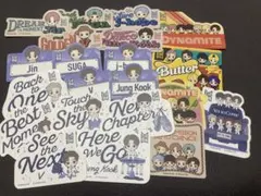 BTS TinyTAN モバイルステッカーコレクション 21枚