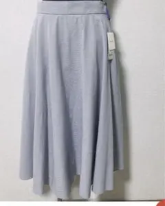 【新品タグ付】UNIQLO ユニクロ サーキュラースカート ブルー L