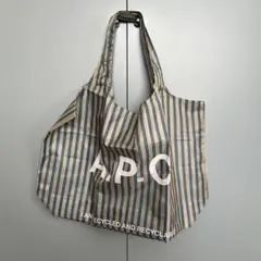 A.P.C. エコバッグ　アーペーセー ショッピングバッグ　美品のサムネイル