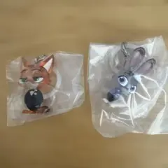 ズートピア2 めじるしアクセサリー ニック　ジュディ