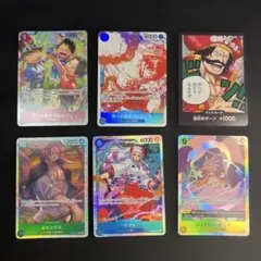 ワンピース　カード　受け継がれる意志　SR 5種 ＋ ドンカード