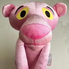 ピンクパンサー「むぎゅっときらっとBIGぬいぐるみ」ピンク