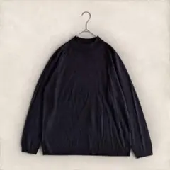 ノアンヌ シルク カシミヤ アンゴラ ウール ハイネック 長袖ニット セーター