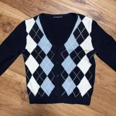 Brandy Melville アーガイル カーディガン