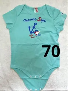 【美品】MIKIHOUSE　ロンパース　70