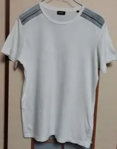 DIESEL ホワイト Tシャツ 肩ストライプのサムネイル