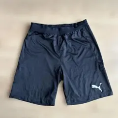 【160】PUMA ブラック ハーフパンツ