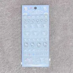 ハローキティ 90s タイルシール エンジェル 水色 サンリオ SPINNS