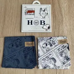新品✴︎PEANUTS スヌーピー　大判ハンカチ　ハンカチバッグ　バンダナ