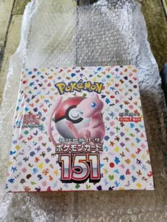 ボックスローダー保管 新品 ポケモンカード151 ボックス シュリンク