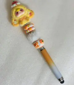 babythree ベビースリー　タッチペン 2way オレンジ色　在庫1点