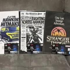 ストレンジャー・シングス 一番くじ　H賞　ポスター 2枚セット