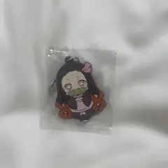 鬼滅の刃 禰豆子 ラバーキーホルダー