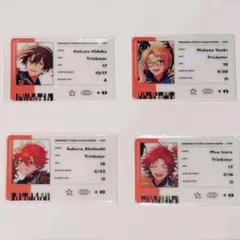 あんさんぶるスターズ！！ アルバム TRIP スクエア缶バッジ ID風カード