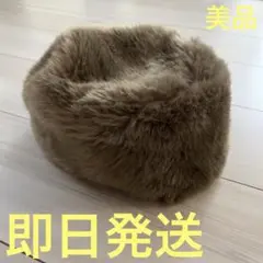 エスキモー帽子　ファー帽子　キッズ　子供　女の子　ブラウン　茶色　新品未使用
