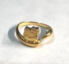 K18ハローキティ ヴィンテージリング