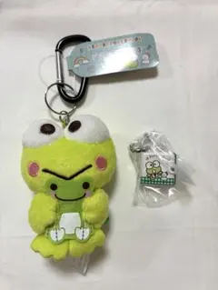 かえるのピクルス★赤・緑・青・アイボリー★マスコットとキーリング4匹セット かえるのピクルス☆赤・緑・青・アイボリー☆マスコットとキーリング4