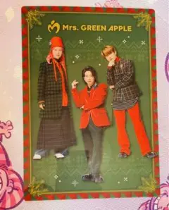 Mrs. GREEN APPLE ローソン　ビジュアルシート