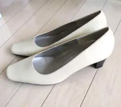 【未使用】職人のパンプスBonbeuble 牛革パンプス 24.0cm EEEE