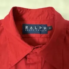 ラルフローレン　キッズ用(8)赤シャツ
