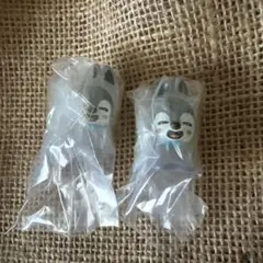 StrayKids めじるしアクセサリー　ウルフチャン２個