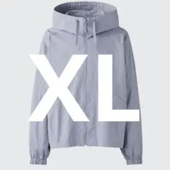 完売品✨ユニクロU フーデッドブルゾン XL