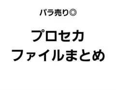 プロセカ　プロジェクトセカイ　キャラクターグッズ　クリアファイルまとめ