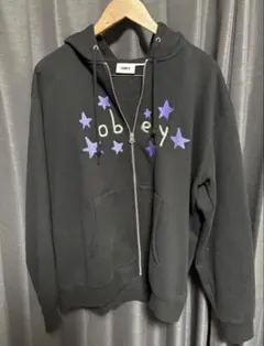 OBEY ジップパーカー