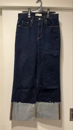 ZARA ワイドレッグデニム USA 6