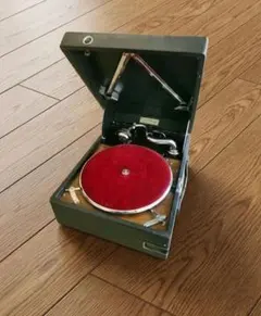レトロ ヴィンテージ NOVA ポータブル蓄音機 アンティーク - メルカリ