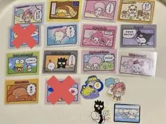 サンリオ コレクターズカード プラス コミック カード14枚+シール4枚セット