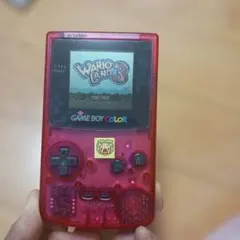 ゲームボーイカラー　クリアピンク　動作品のサムネイル