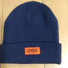 UNIVERSAL OVERALL ネイビー ニット帽