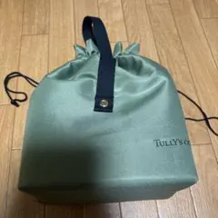 タリーズ SUMMER Journey Bag 巾着保冷　カーキーのサムネイル