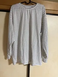 Dazy ストライプ柄 長袖Tシャツ