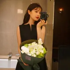 【M】laubeblanc keyneck jacquard dress