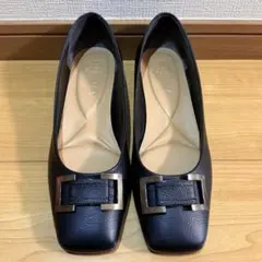 美品！DIANA WELLFIT パンプス　フラットパンプス　24.0cmのサムネイル