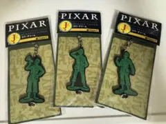 ディズニー ピクサー ハッピーくじ　兵士ラバーチャーム3個セット