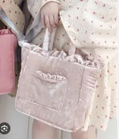 土日限定SALE【NICE CLAUP 】 ハンドバッグ ピンク