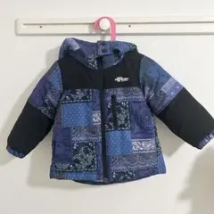 【メルカリ市値下げ】ブリーズ☆ペイズリー柄中綿ジャンパー☆100☆アウター