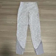 Lululemon ホワイトレギンス ハイウエスト サイズ2 - メルカリ