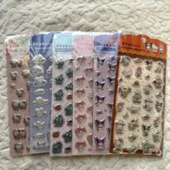 【早いもの勝ち】ぷくっとシール6点セット　サンリオ