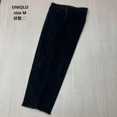 ● UNIQLO ユニクロ テーパード ブラック デニム ジーンズ スリム M