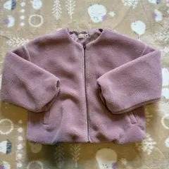 branshes ボア ジャケット ピンク 130