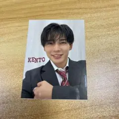 長尾謙杜 中村海人 WiNK UP 厚紙 自撮りショットカード